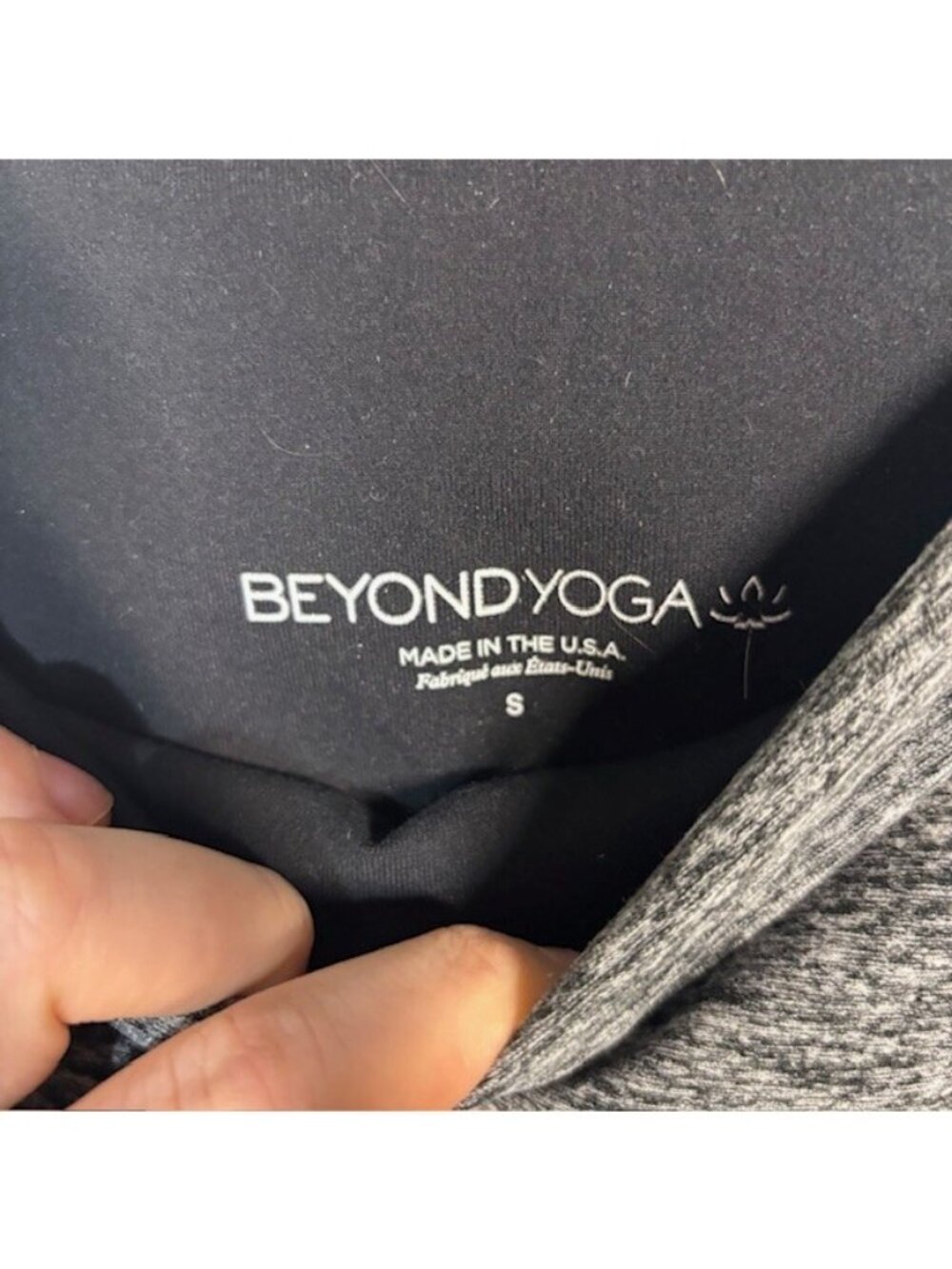 Beyond Yoga Leggings Womens Small Compression Spacedye Mesh Panel Gym Workout - Picture 4 of 6